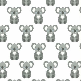 Praxis Vliesbehang Fabulous World 67108-2 - Grijs - Blauw - Wit - 10,00m X 52cm