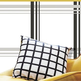 Praxis Vliesbehang Friends & Coffee 16663 - Zwart - Wit - Zilver - 10,05 M X 53 Cm