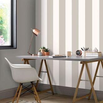 Praxis Vliesbehang Friends & Coffee 16667 - Wit - Grijs - 10,05m X 53cm