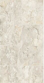 Praxis Vliesbehang Grove Natuursteen Tegel - Warm Grijs - Beige - Lichtgrijs - 10,05m X 53cm