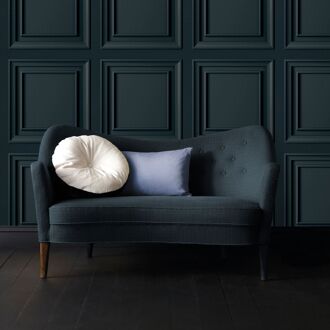 Praxis Vliesbehang Paneel - Donkerblauw - 10,05 M X 52 Cm