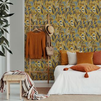 Praxis Vliesbehang Paradise Arts - Oker - 10,05 M X 52 Cm