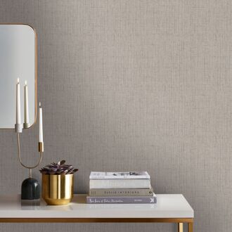 Praxis Vliesbehang Refined - Warm Grijs - 10,05m X 53cm