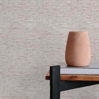 Praxis Vliesbehang Ruwe Textuur - Koper - Goud - 10,05m X 52cm