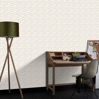 Praxis Vliesbehang Secret Garden G78486 - Lichtgrijs - Grijs - Lichtgeel - 10,00m X 53cm