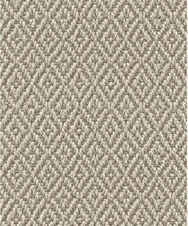 Praxis Vliesbehang Sisal Ruit Weefsel - Grijs - Beige - Zand - 10,05m X 53cm