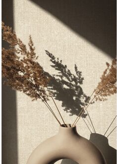 Praxis Vliesbehang Uni Linnen - Zandbeige - 10,05 M X 53 Cm