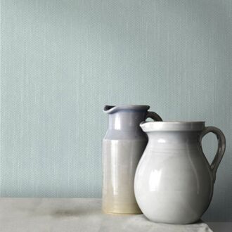 Praxis Vliesbehang Uni - Turquoise - 10,05m X 53cm