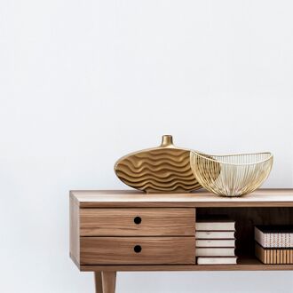 Praxis Vliesbehang Uni - Wit Met Zilveren Glitters - 10,05 M X 53 Cm