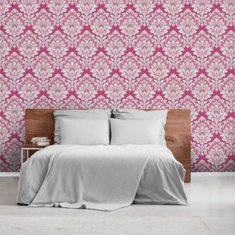Praxis Vliesbehang Vintage 25704 - Roze - 10,05 M X 53 Cm