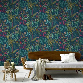 Praxis Vliesbehang Vyani - Multicolor - 10,05 M X 52 Cm