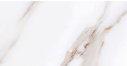 Praxis Wand En Vloertegel Calacatta - Keramiek - Goud - 32x62,5 Cm - 1 M²