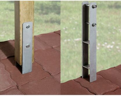 Praxis Weka H-anker Set 9x9cm 6 Stuks