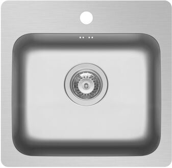 Praxis Zeria Spoelbak Rvs 46x45cm