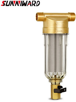 Pre-filter Water Filters 4 Split mond Koper Lood Front Purifier Backwash Verwijderen Roest En Sediment