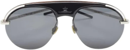 Pre-owned Acetate sunglasses Dior Vintage , Black , Unisex - ONE Size
