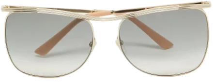 Pre-owned Acetate sunglasses Gucci Vintage , Yellow , Dames - ONE Size