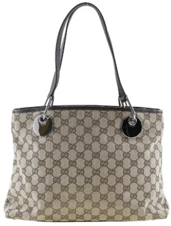 Pre-owned Canvas gucci-bags Gucci Vintage , Brown , Dames - ONE Size
