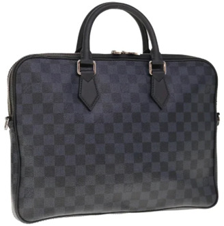 Pre-owned Canvas handbags Louis Vuitton Vintage , Gray , Dames - ONE Size