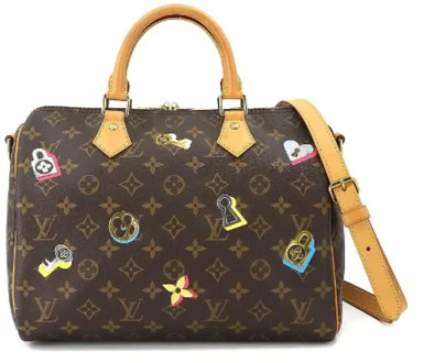 Pre-owned Canvas handbags Louis Vuitton Vintage , Multicolor , Dames - ONE Size