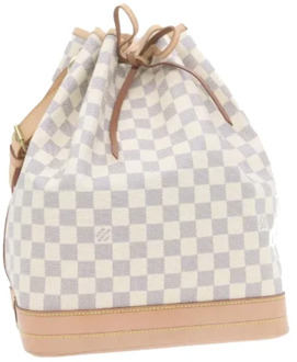 Pre-owned Canvas louis-vuitton-bags Louis Vuitton Vintage , Beige , Dames - ONE Size