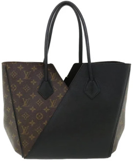 Pre-owned Canvas louis-vuitton-bags Louis Vuitton Vintage , Black , Dames - ONE Size