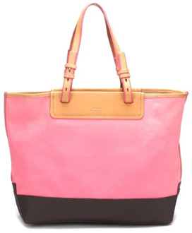 Pre-owned Canvas shoulder-bags Bally Pre-owned , Pink , Dames - ONE Size