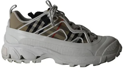 Pre-owned Canvas sneakers Burberry Vintage , Multicolor , Heren - 41 EU