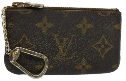 Pre-owned Canvas wallets Louis Vuitton Vintage , Brown , Dames - ONE Size