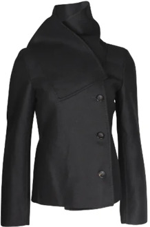 Pre-owned Cashmere outerwear Jil Sander Pre-owned , Black , Dames - M