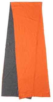 Pre-owned Cashmere scarves Hermès Vintage , Orange , Dames - ONE Size