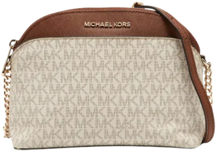 Pre-owned Coated canvas shoulder-bags Michael Kors Pre-owned , Beige , Dames - ONE Size