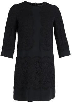 Pre-owned Cotton dresses Dolce & Gabbana Pre-owned , Black , Dames - M