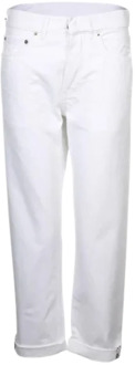 Pre-owned Cotton jeans Dior Vintage , White , Dames - 2XS