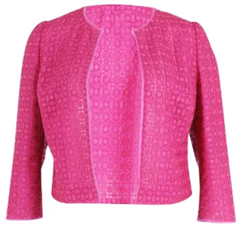 Pre-owned Cotton outerwear Giambattista Valli Pre-owned , Pink , Dames - 2XL