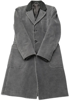 Pre-owned Cotton outerwear Maison Margiela Pre-owned , Gray , Dames
