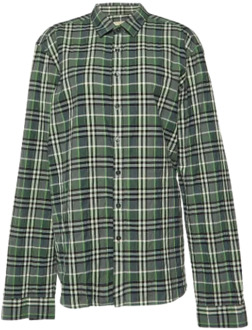 Pre-owned Cotton tops Burberry Vintage , Green , Dames - XL
