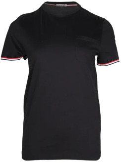 Pre-owned Cotton tops Moncler Pre-owned , Black , Dames - XS