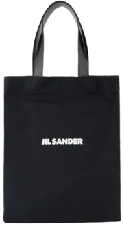 Pre-owned Cotton totes Jil Sander Pre-owned , Black , Dames - ONE Size