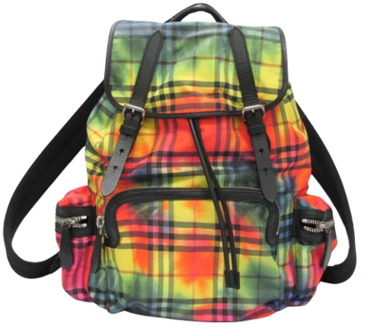 Pre-owned Fabric backpacks Burberry Vintage , Multicolor , Dames - ONE Size