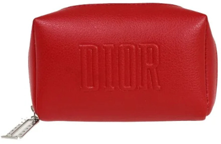 Pre-owned Fabric dior-bags Dior Vintage , Red , Dames - ONE Size
