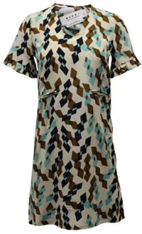 Pre-owned Fabric dresses Marni Pre-owned , Multicolor , Dames - 2XS