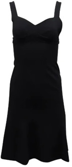 Pre-owned Fabric dresses Moschino Pre-Owned , Black , Dames - 2XS