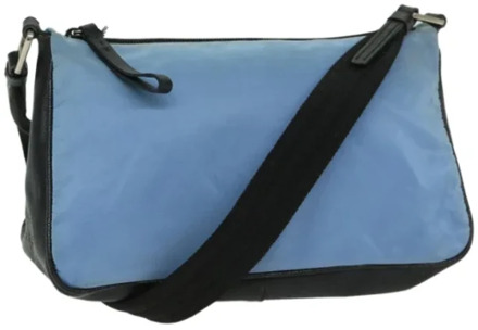 Pre-owned Fabric prada-bags Prada Vintage , Blue , Dames - ONE Size
