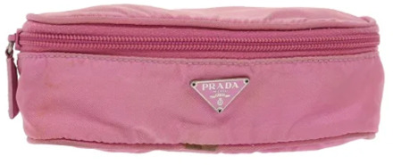 Pre-owned Fabric prada-bags Prada Vintage , Pink , Dames - ONE Size