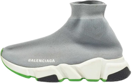 Pre-owned Fabric sneakers Balenciaga Vintage , Gray , Dames - 35 EU