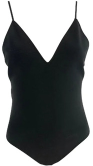 Pre-owned Fabric tops Mugler Pre-owned , Black , Dames - S