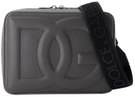 Pre-owned Leather crossbody-bags Dolce & Gabbana Pre-owned , Gray , Heren - ONE Size
