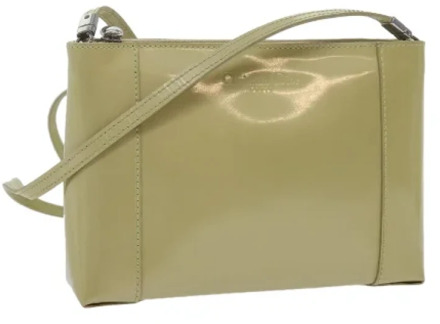 Pre-owned Leather dior-bags Dior Vintage , Beige , Dames - ONE Size