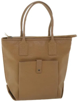 Pre-owned Leather handbags Bottega Veneta Vintage , Brown , Dames - ONE Size